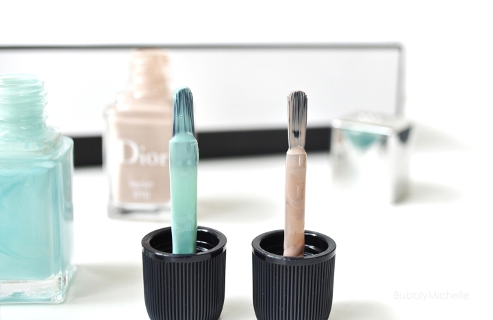 Dior nailpolish brush comparison 