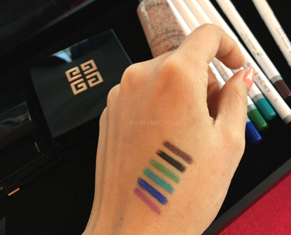 Givenchy summer 2016 waterproof liner swatch