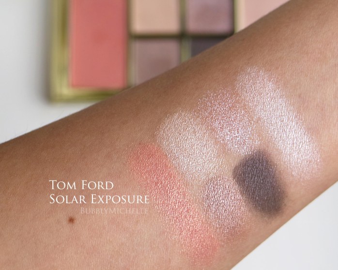 Tom Ford Solar Exposure swatches 