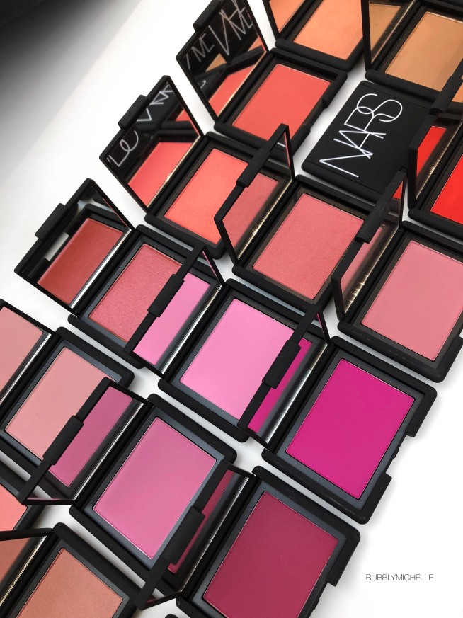 NARS Blush Collection 2020  Complete Swatches – Bubbly Michelle
