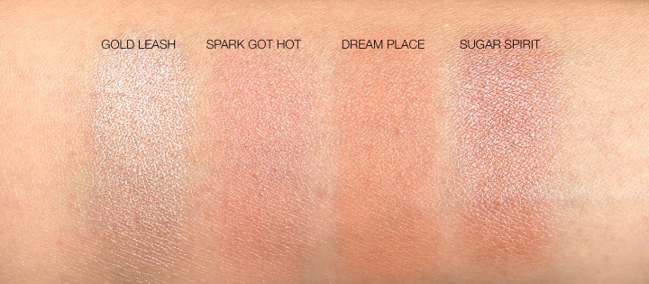 NARS Hot Fix palette swatches 